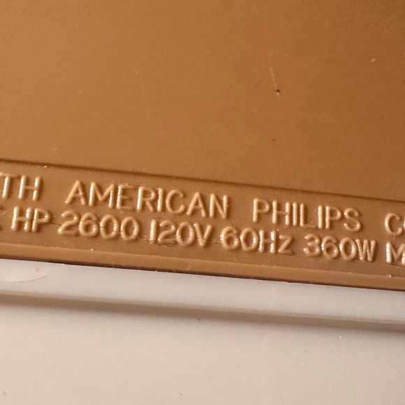 Vintage Norelco Shape N Dry hair dryer - Picture 10 of 10